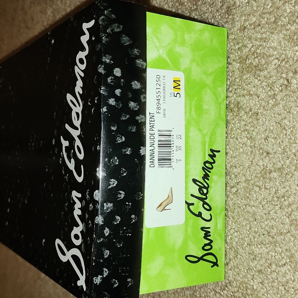 Sam Edelman Danna Nude Patent Heels - Picture 15 of 15